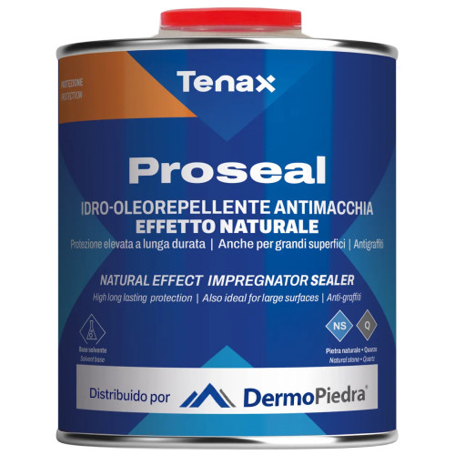Tenax Proseal antimanchas efecto natural para granito y piedra